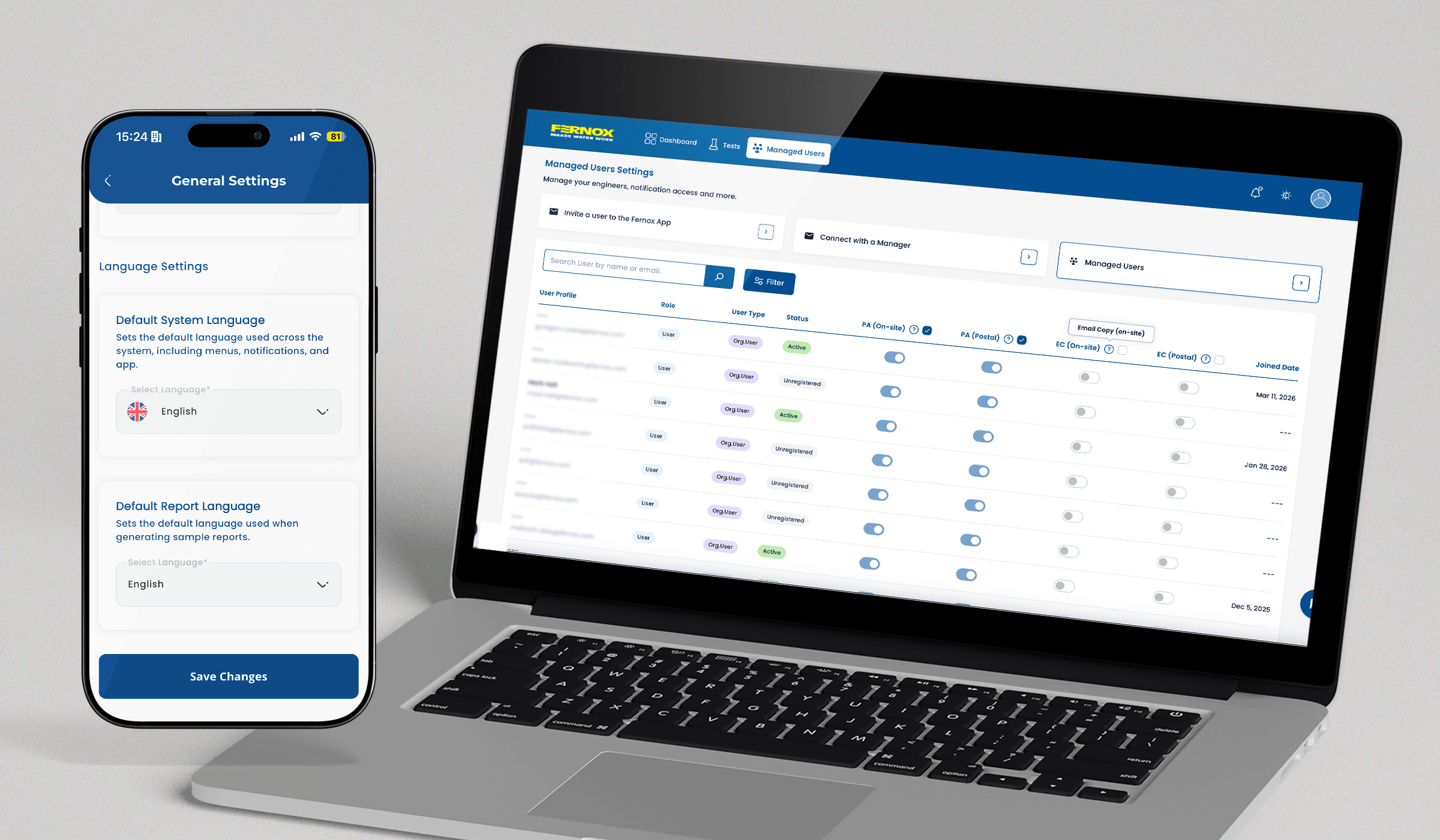 Fernox App Updates: August 2025